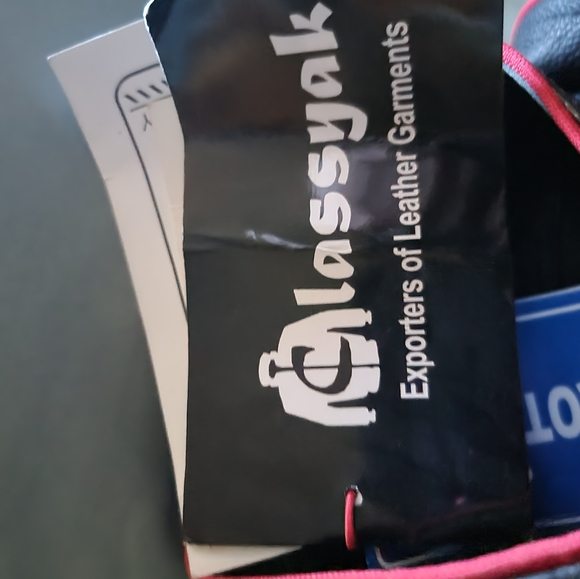 Classiak motorcycle jacket real leather CE armor - Picture 10 of 10